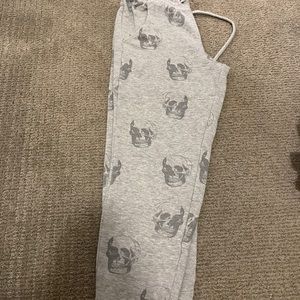 Skull sweatpants